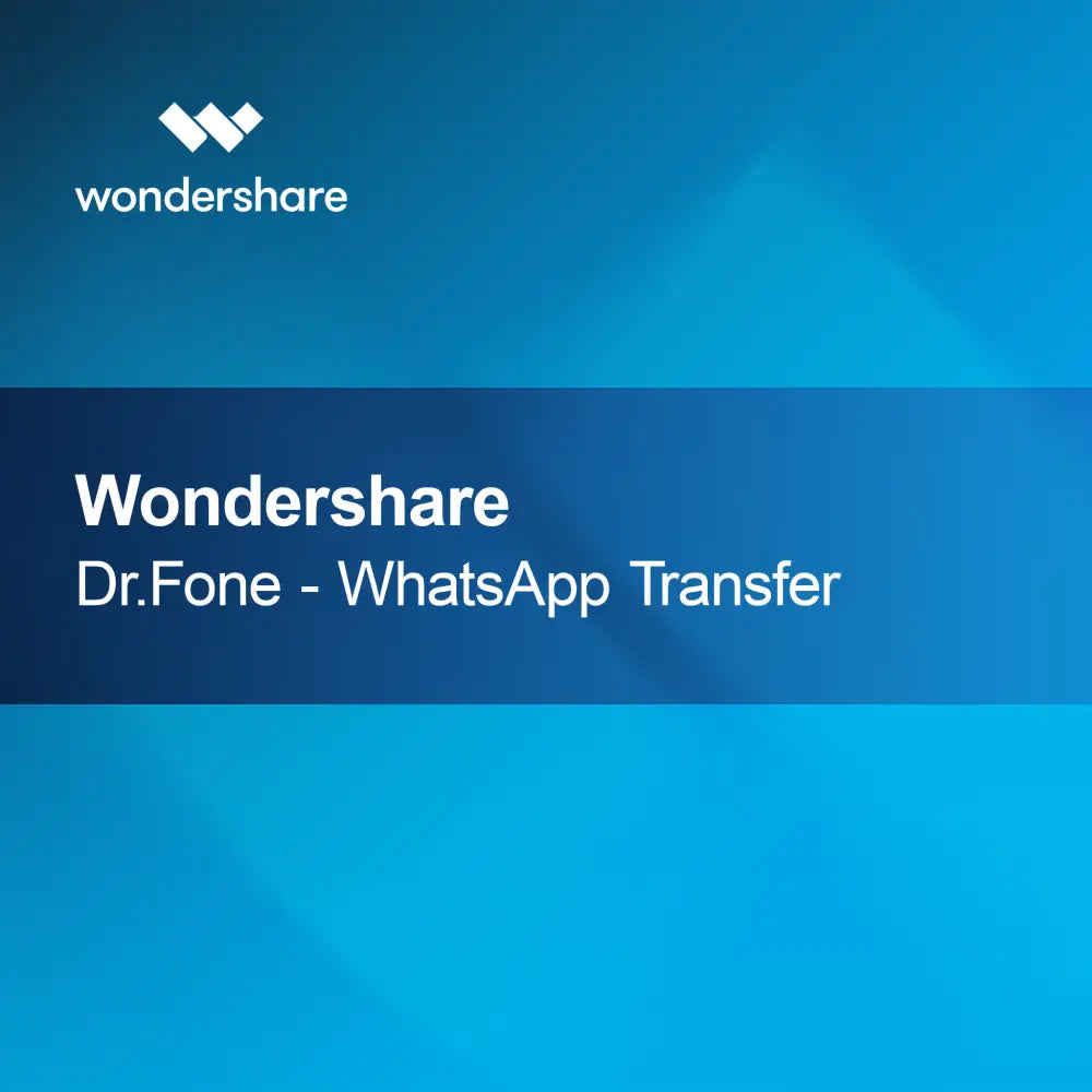 Wondershare Dr.Fone - WhatsApp Transfer