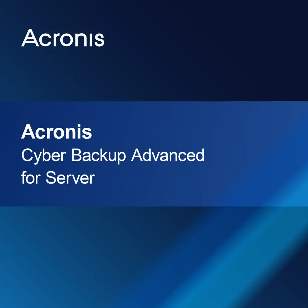 Acronis Cyber Protect Advanced Server